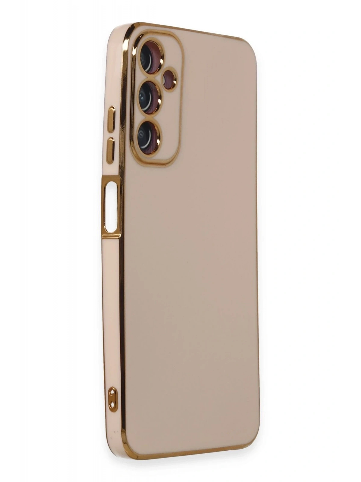 Newface Samsung Galaxy A05S Kılıf Volet Silikon - Pembe