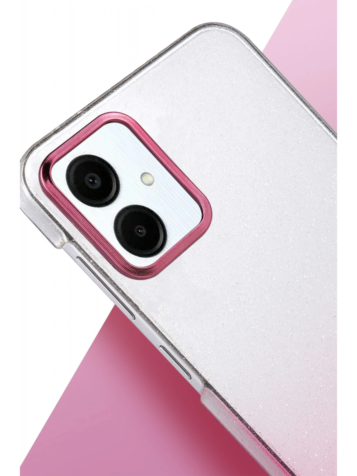 Newface Samsung Galaxy A06 Glossy Kapak - Çöl Titanyum