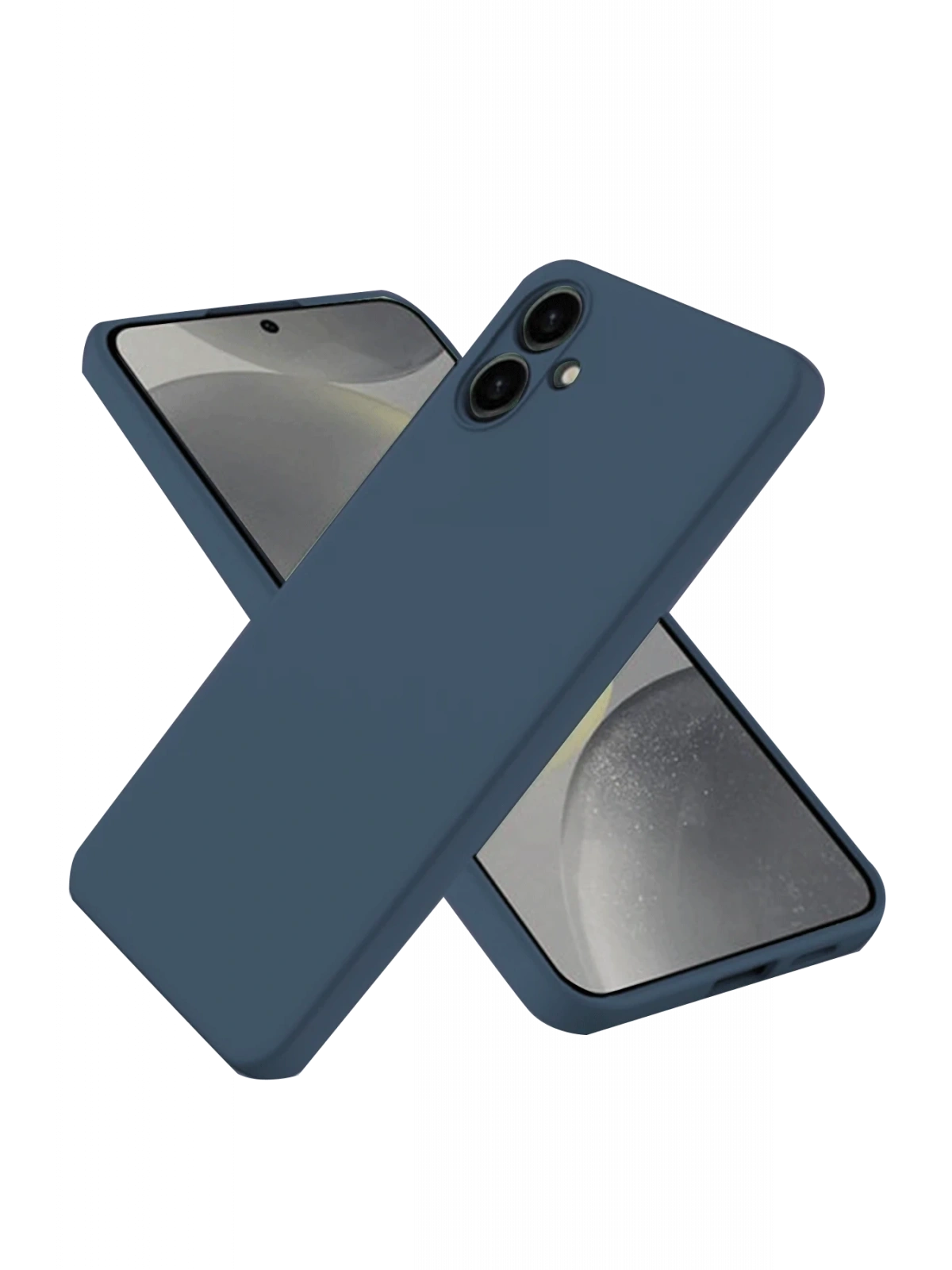 Newface Samsung Galaxy A06 Kılıf First Silikon - Lacivert