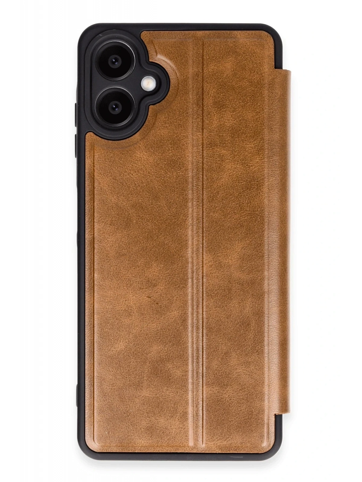 Newface Samsung Galaxy A06 Kılıf Flip Cover - Taba