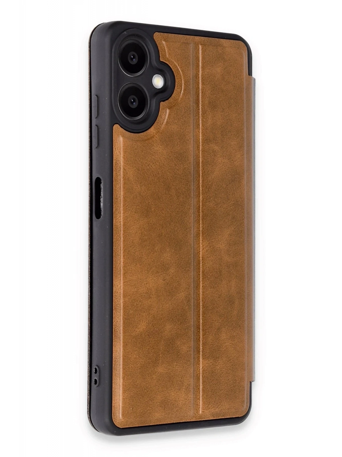 Newface Samsung Galaxy A06 Kılıf Flip Cover - Taba