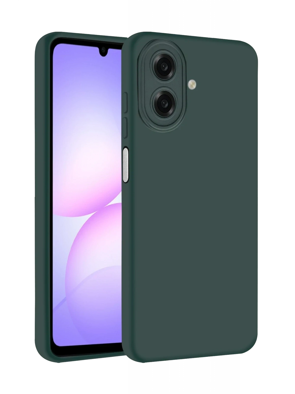 Newface Samsung Galaxy A07 4G First Silikon - Koyu Yeşil