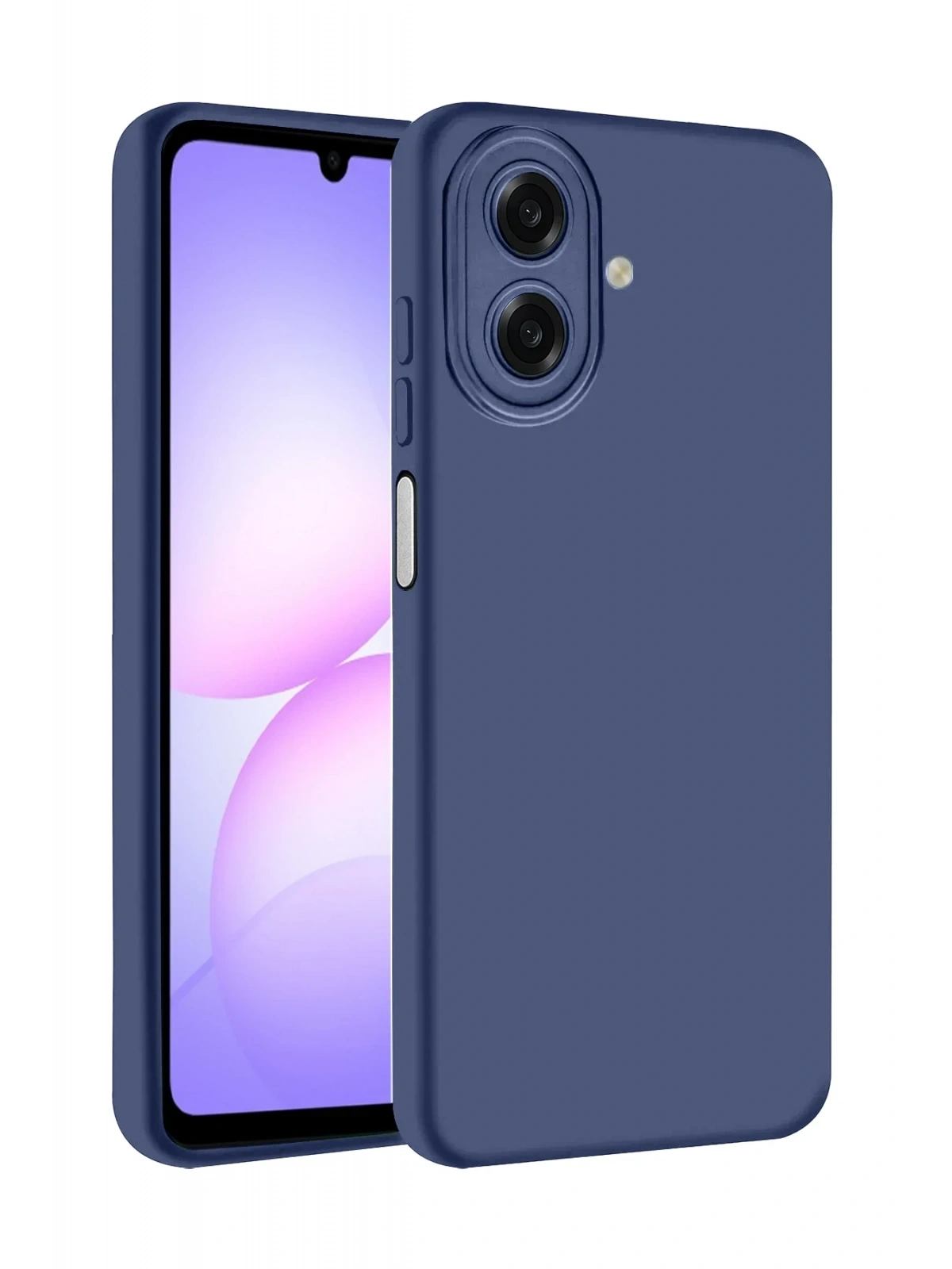 Newface Samsung Galaxy A07 4G First Silikon - Lacivert