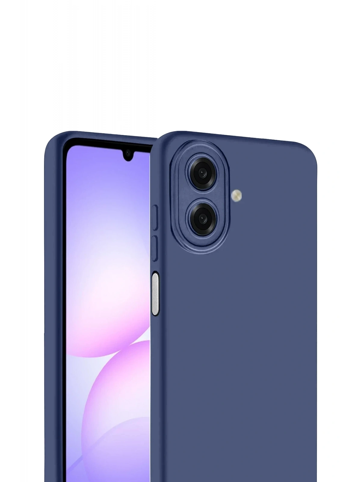 Newface Samsung Galaxy A07 4G First Silikon - Lacivert