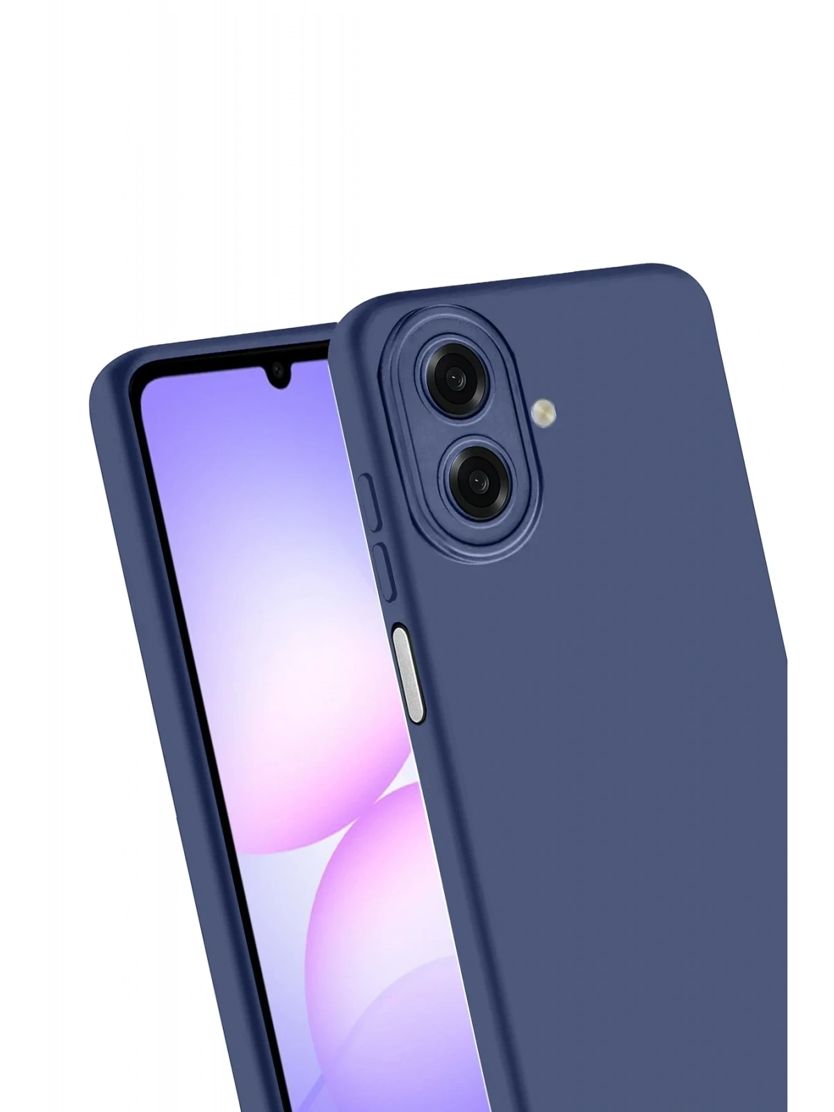 Newface Samsung Galaxy A07 4G First Silikon - Lacivert
