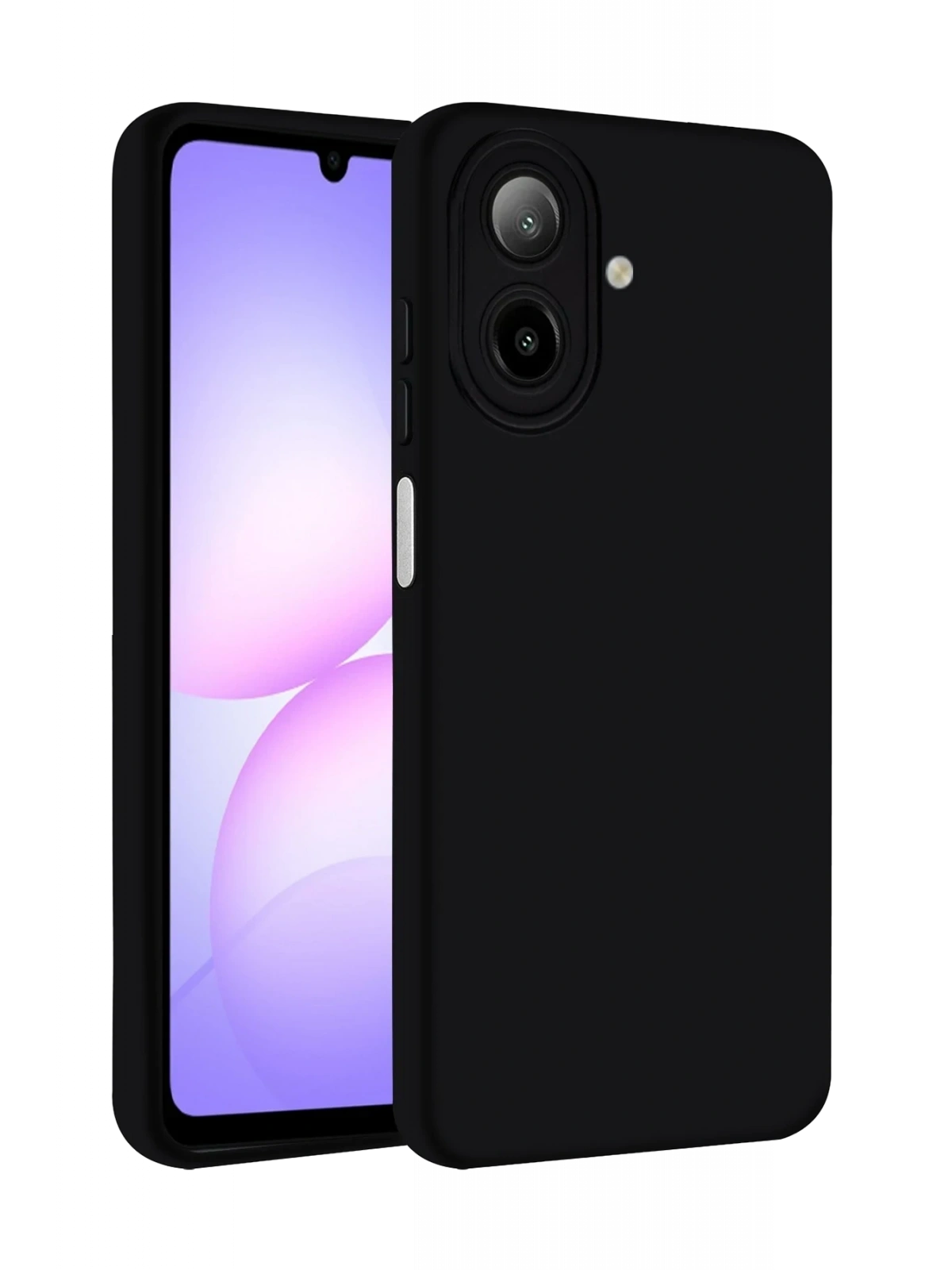 Newface Samsung Galaxy A07 4G First Silikon - Siyah