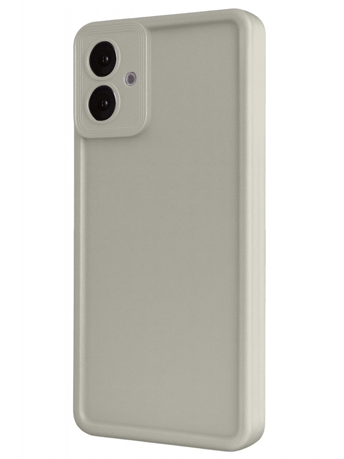 Newface Samsung Galaxy A07 4G Viera Silikon - Krem