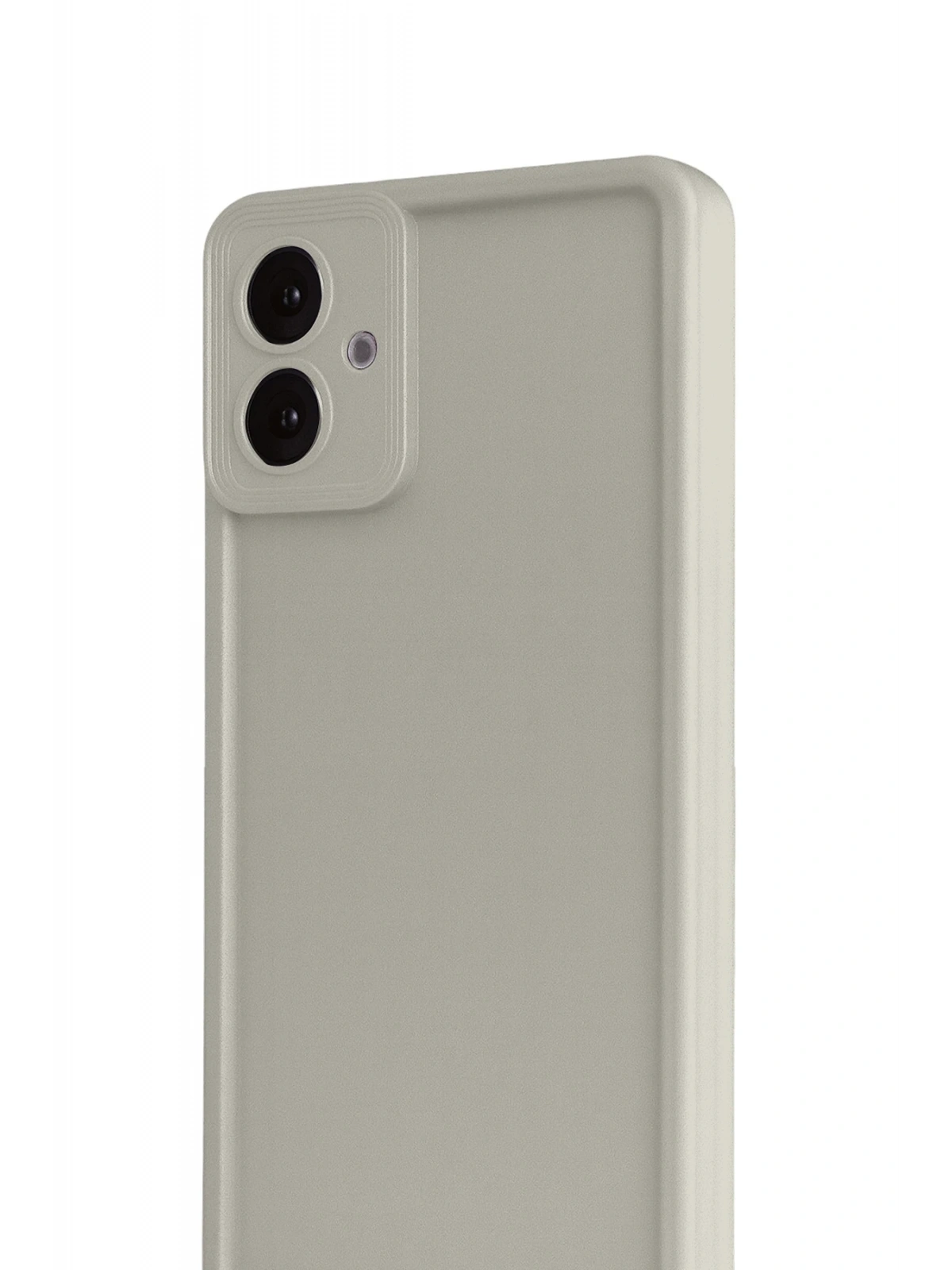 Newface Samsung Galaxy A07 4G Viera Silikon - Krem
