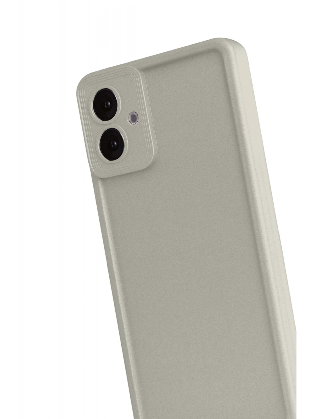 Newface Samsung Galaxy A07 4G Viera Silikon - Krem