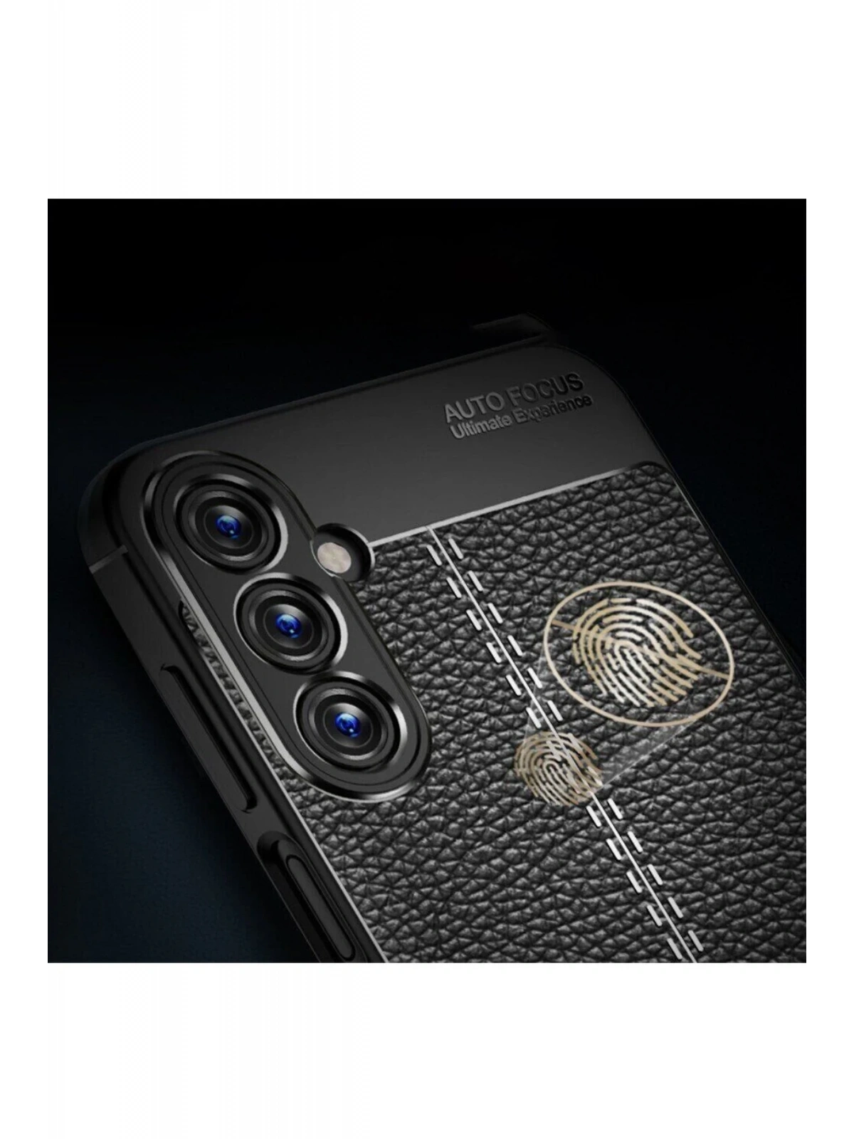 Newface Samsung Galaxy A15 4G Kılıf Auto Focus Kapak - Siyah
