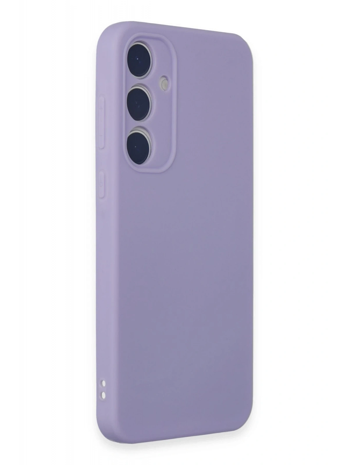 Newface Samsung Galaxy A15 4G Kılıf First Silikon - Lila