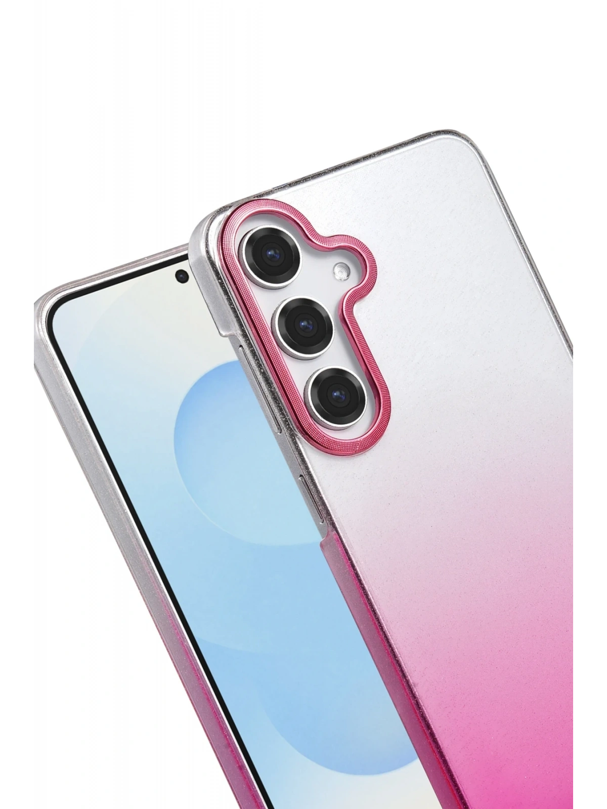 Newface Samsung Galaxy A25 5G Glossy Kapak - Pembe