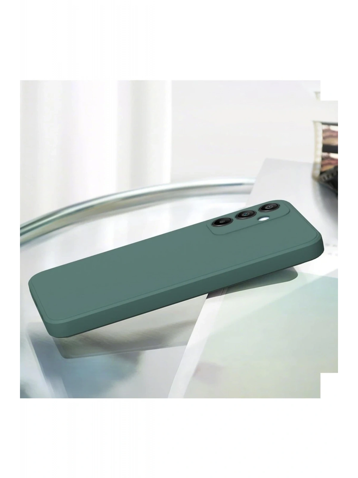 Newface Samsung Galaxy A25 5G Kılıf First Silikon - Mavi