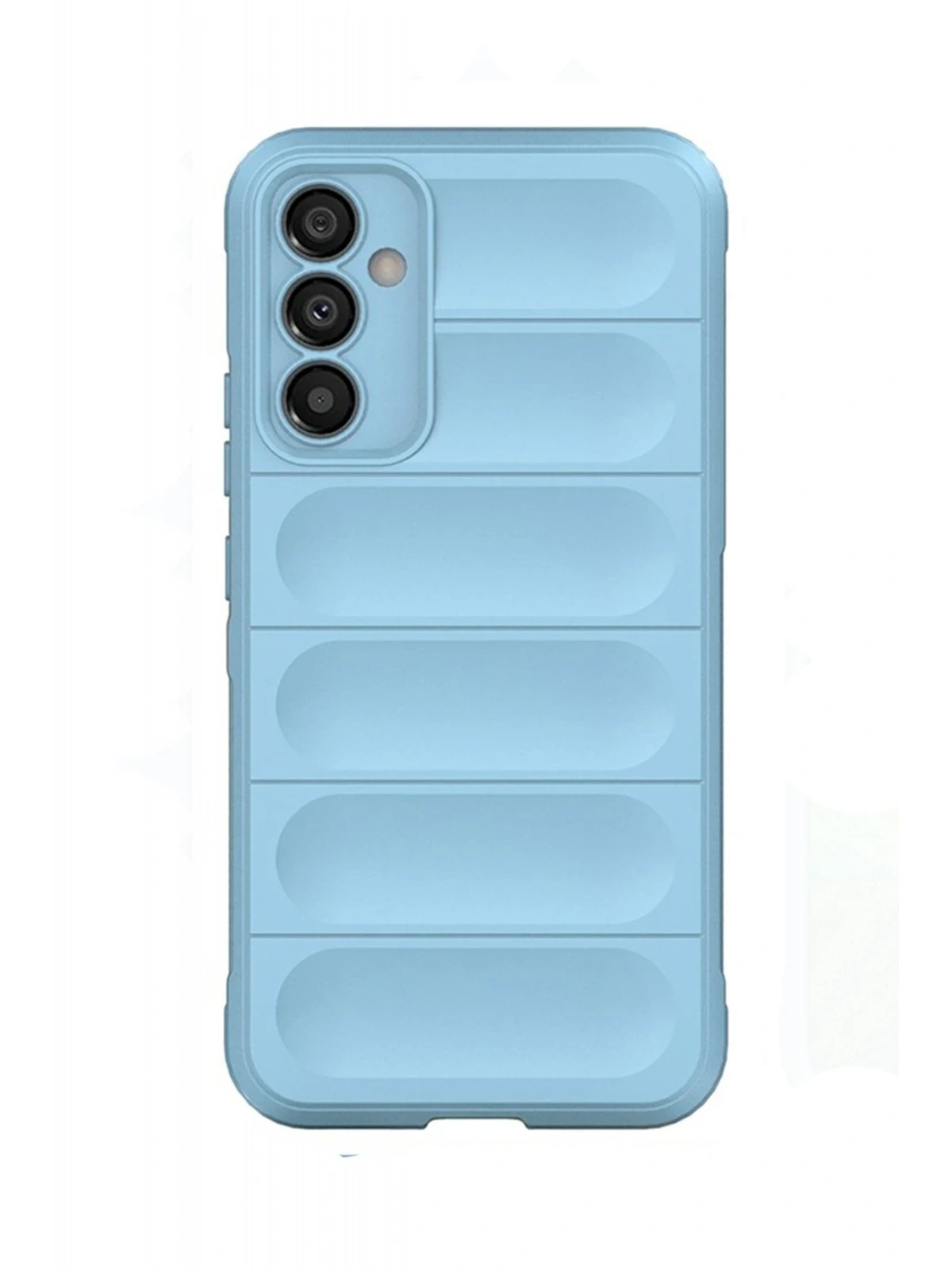 Newface Samsung Galaxy A25 5G Kılıf Optimum Silikon - Sky Blue