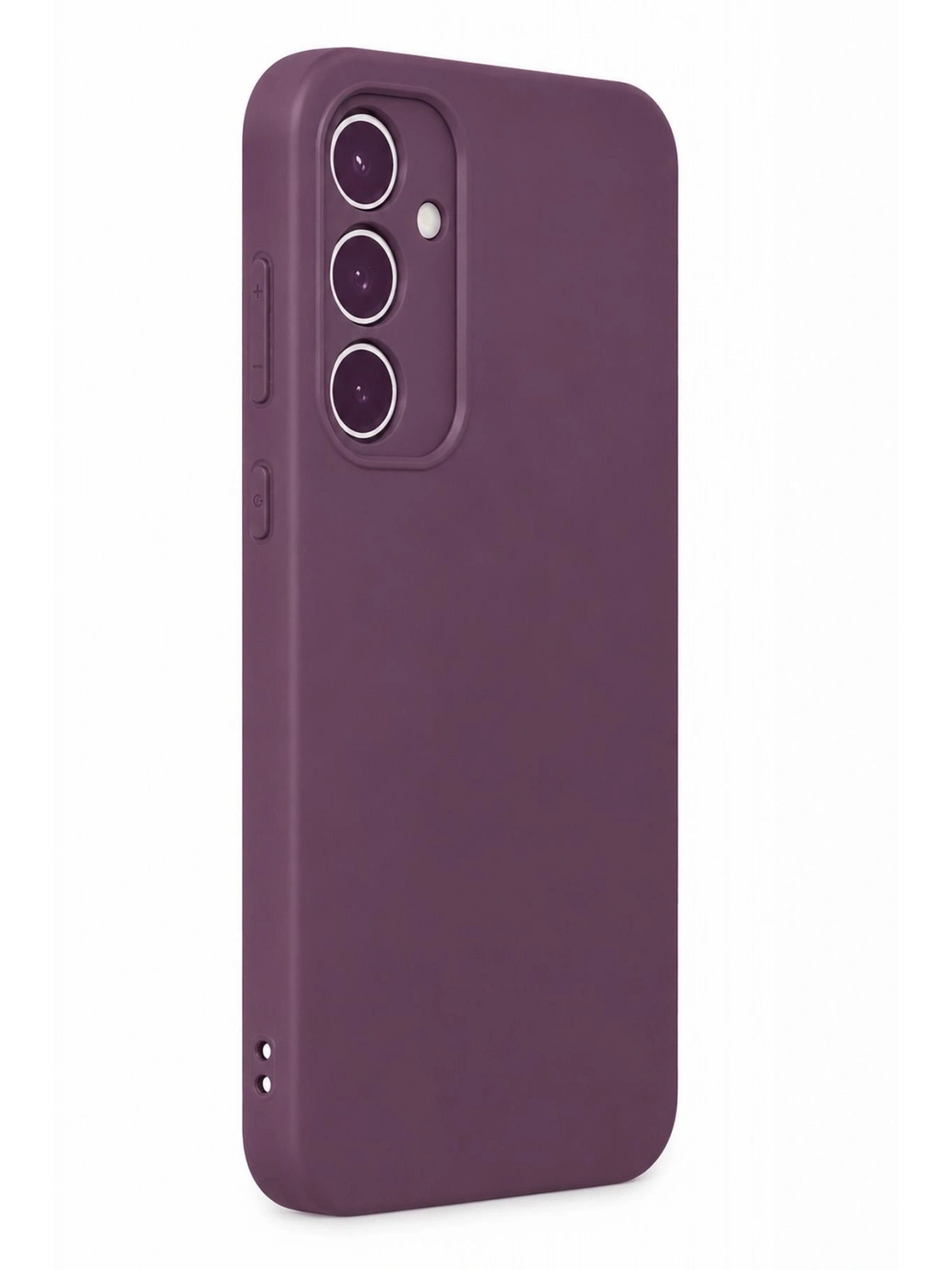 Newface Samsung Galaxy A35 5G Kılıf First Silikon - Mürdüm
