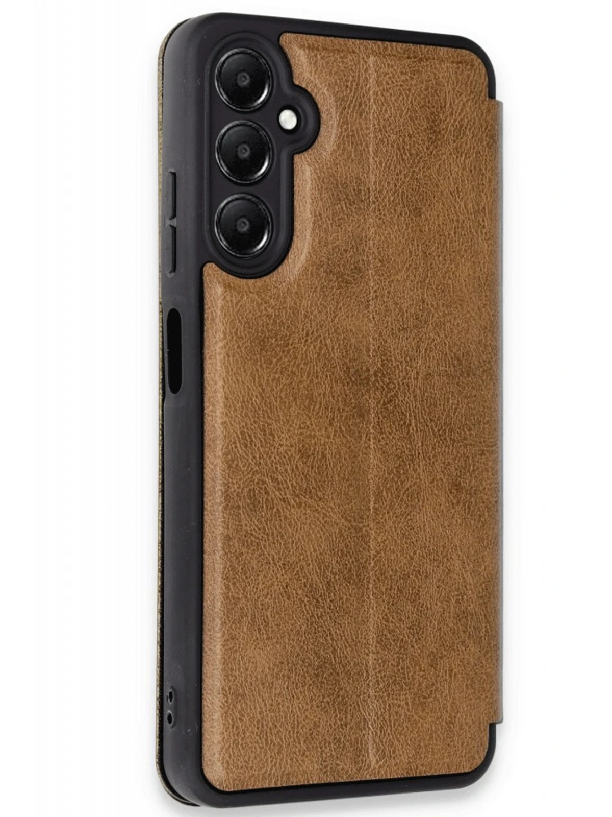 Newface Samsung Galaxy A35 5G Kılıf Flip Cover - Taba
