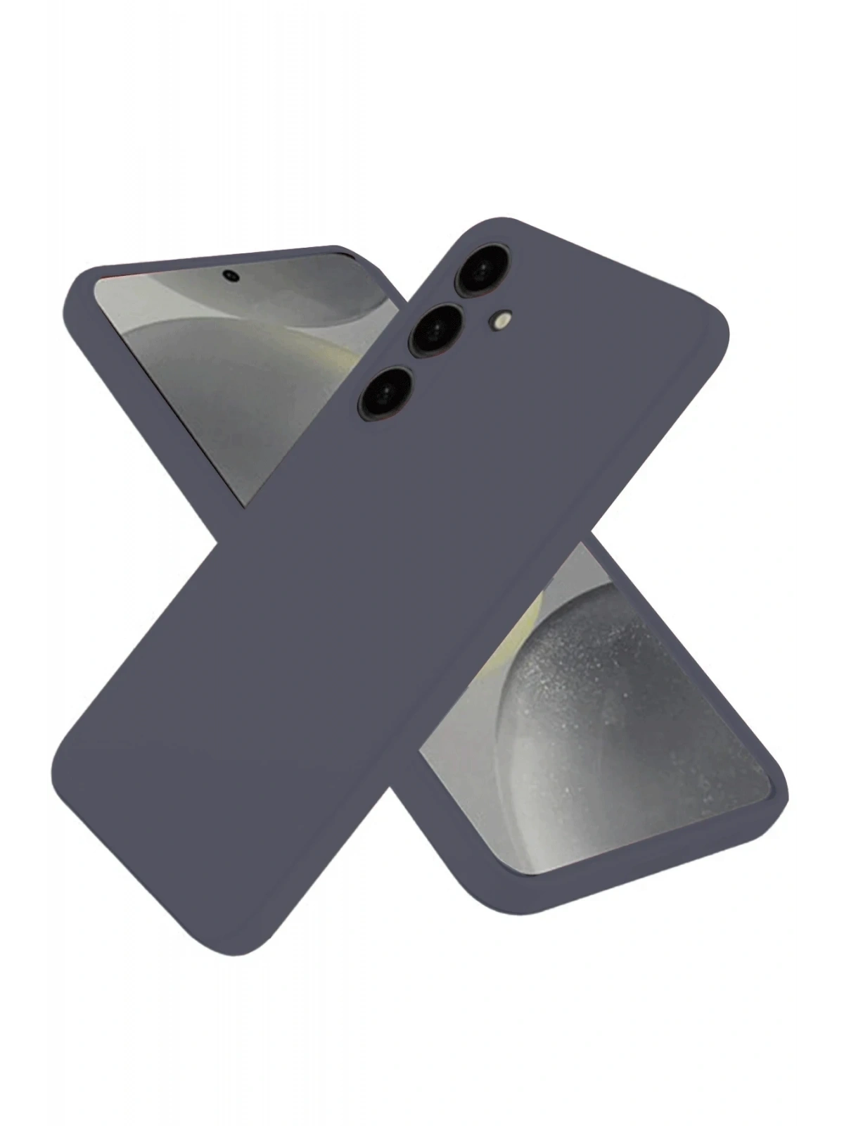 Newface Samsung Galaxy A36 Kılıf First Silikon - Gri