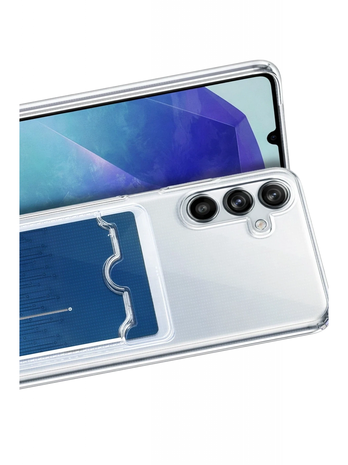 Newface Samsung Galaxy A37 5G Kart Şeffaf Silikon - Şeffaf