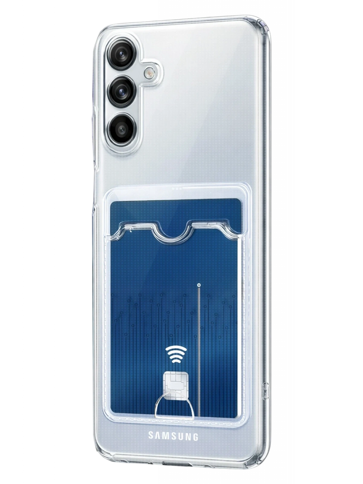 Newface Samsung Galaxy A37 5G Kart Şeffaf Silikon - Şeffaf