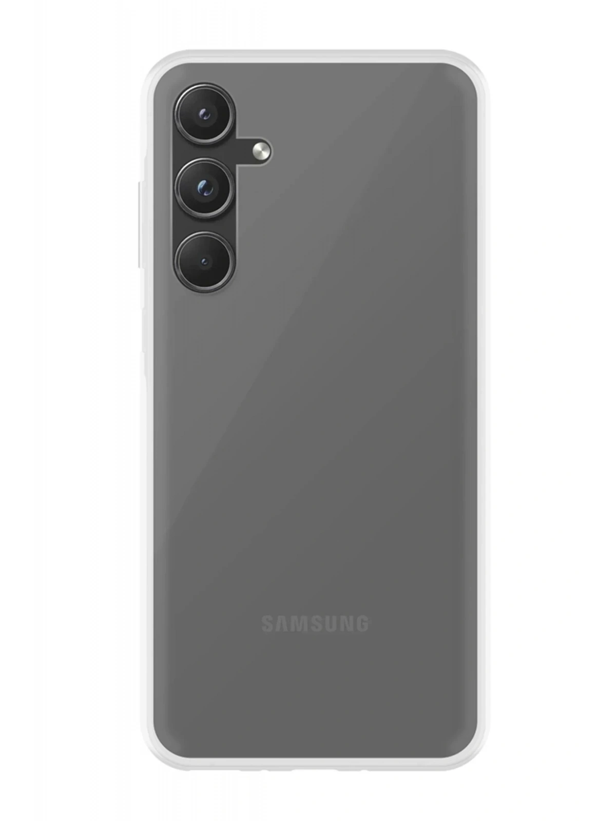Newface Samsung Galaxy A55 5G Kılıf Lüx Şeffaf Silikon