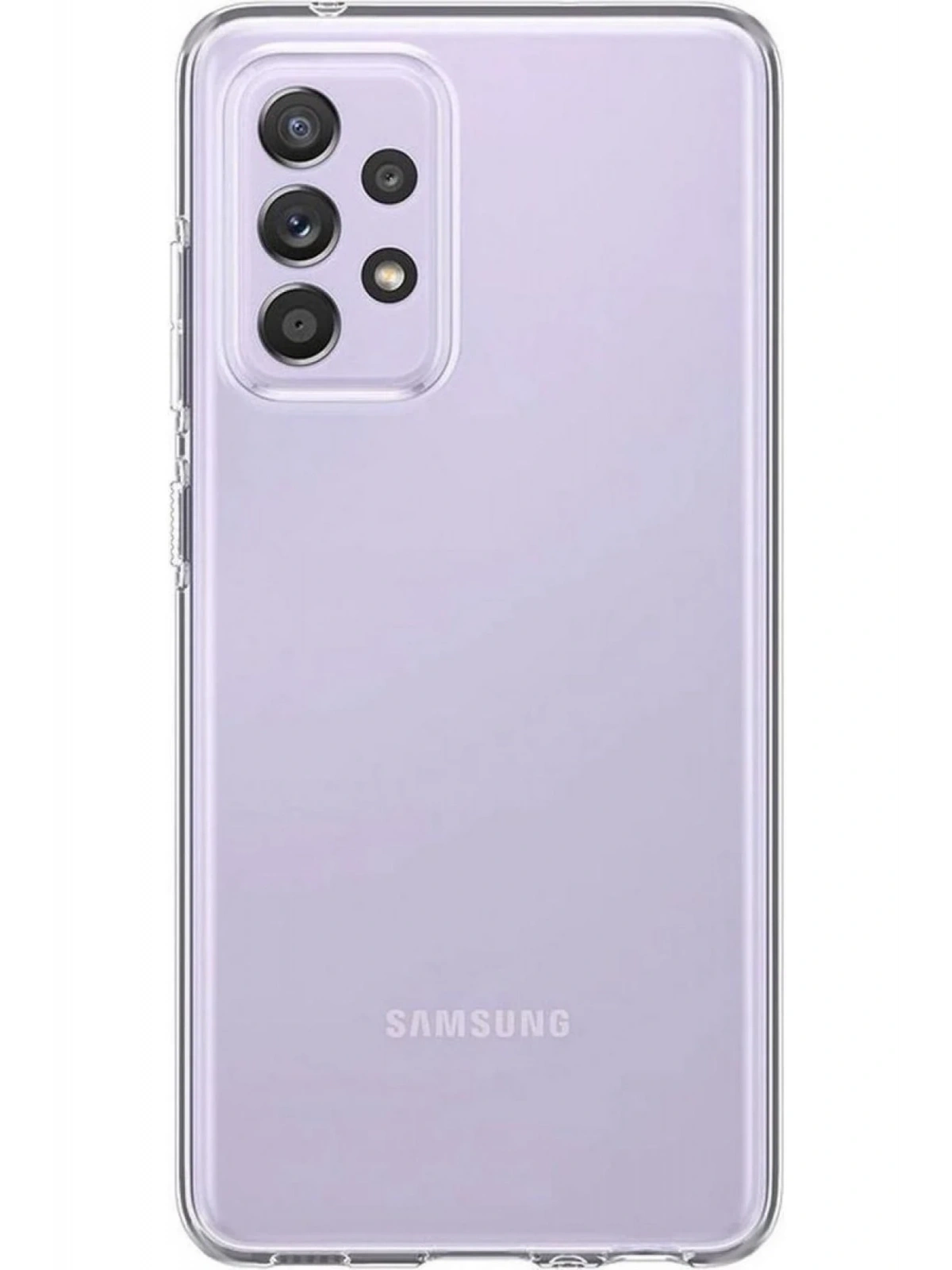 Newface Samsung Galaxy A72 Kılıf Lüx Şeffaf Silikon