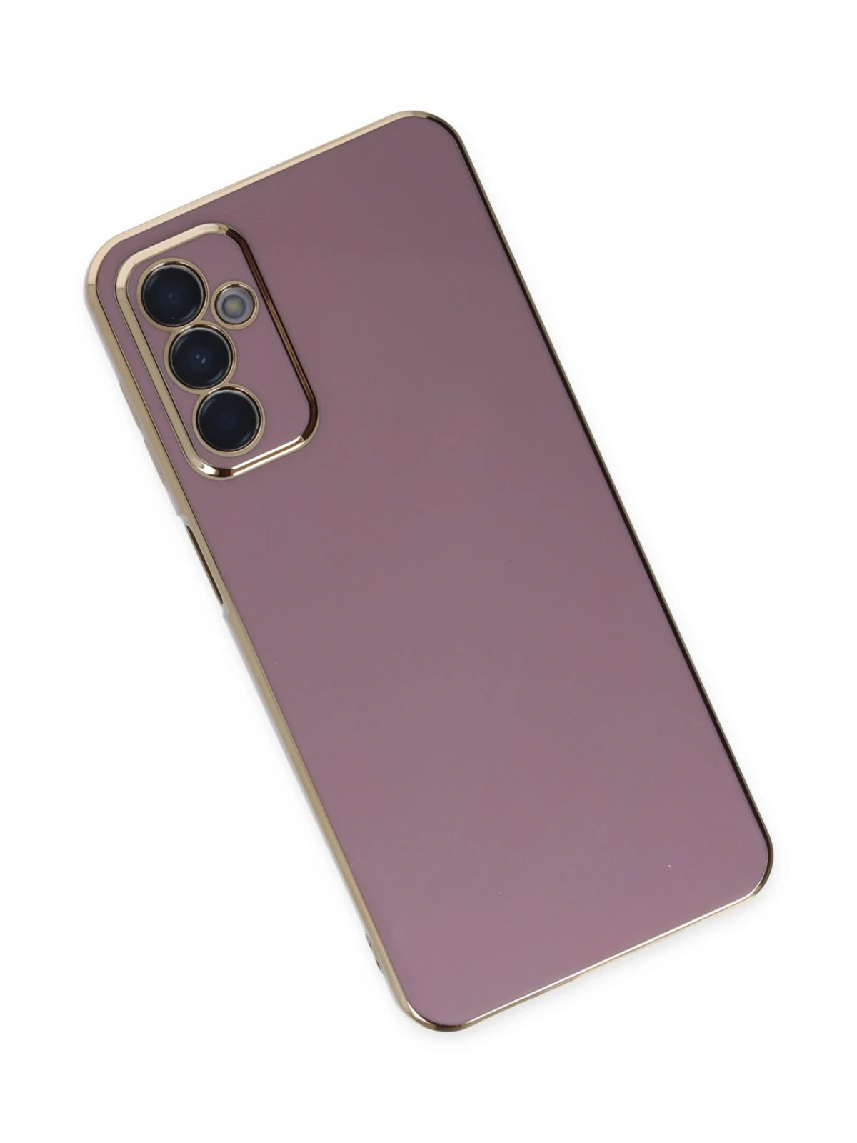 Newface Samsung Galaxy M23 Kılıf Volet Silikon - Mor