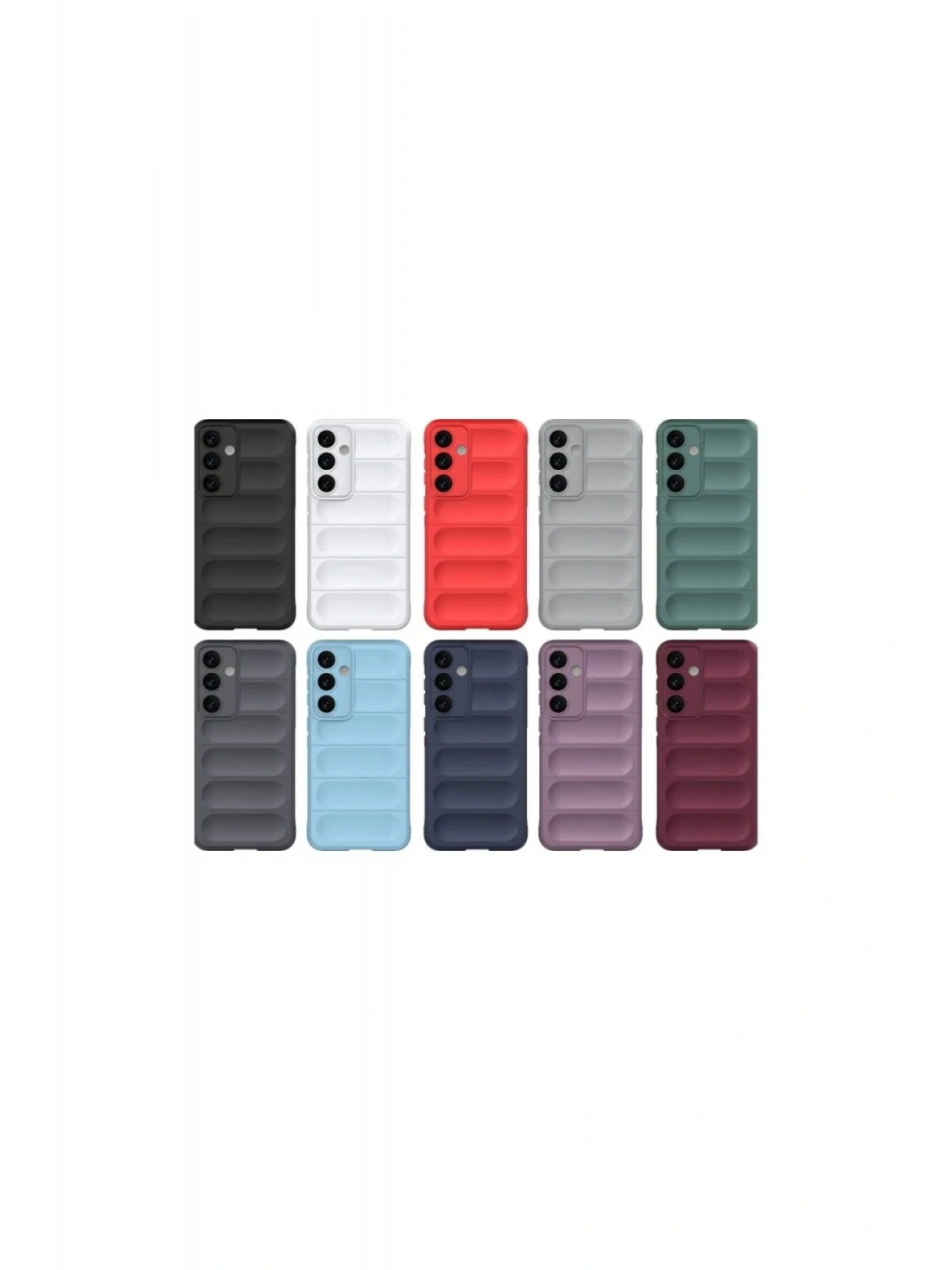 Newface Samsung Galaxy S24 FE Kılıf Optimum Silikon - Siyah