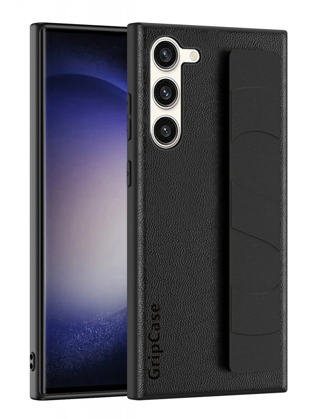 Newface Samsung Galaxy S24 Kılıf Data Kapak - Siyah