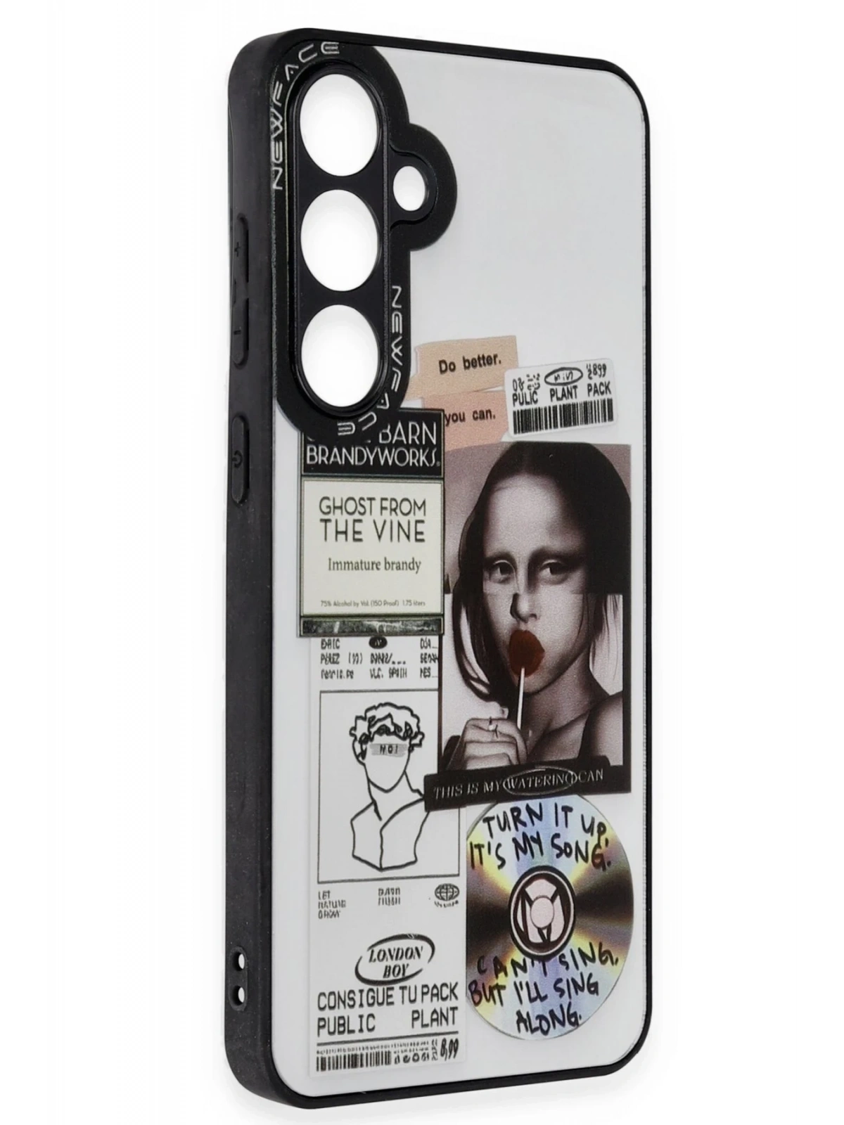 Newface Samsung Galaxy S24 Plus Kılıf Mirror Desenli Kapak - Mirror - 2