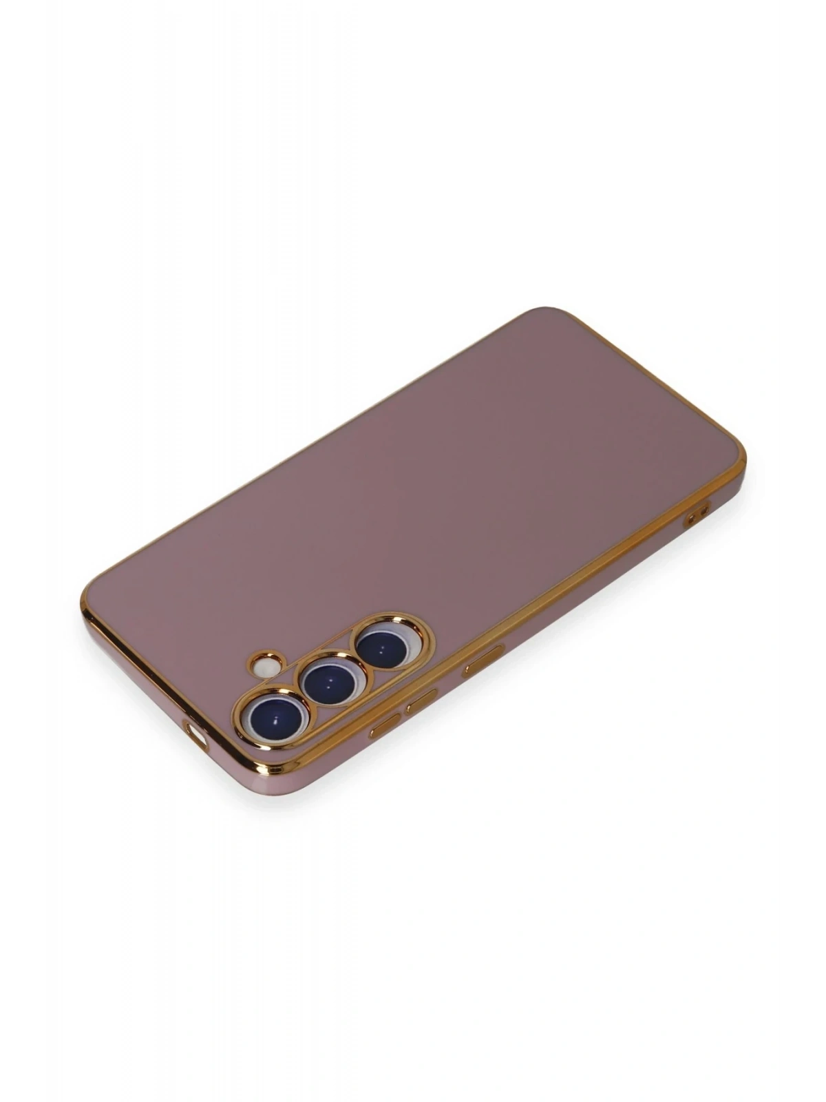 Newface Samsung Galaxy S24 Plus Kılıf Volet Silikon - Mor