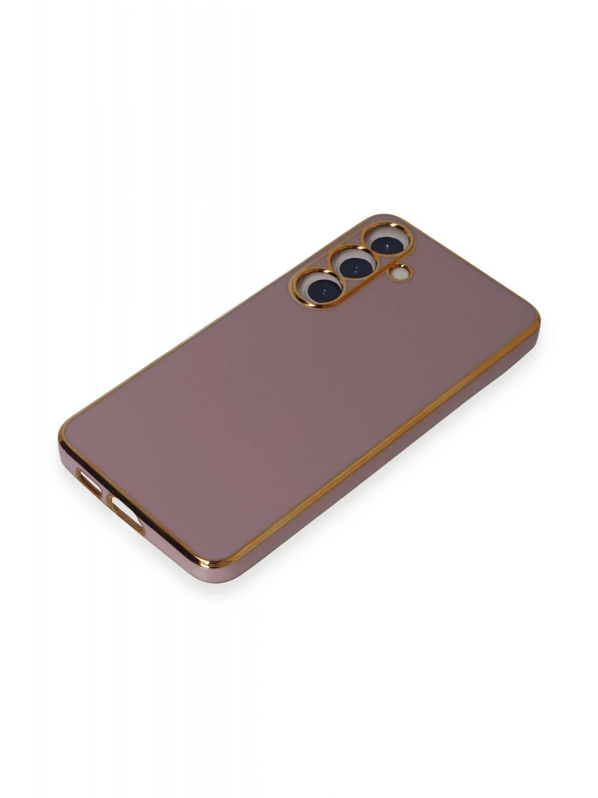 Newface Samsung Galaxy S24 Plus Kılıf Volet Silikon - Mor