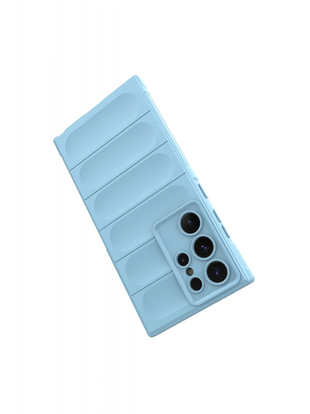 Newface Samsung Galaxy S24 Ultra Kılıf Optimum Silikon - Sky Blue