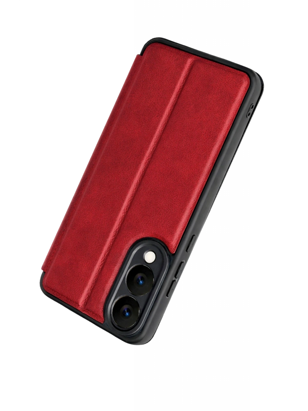 Newface Samsung Galaxy S25 Edge Flip Cover - Kırmızı