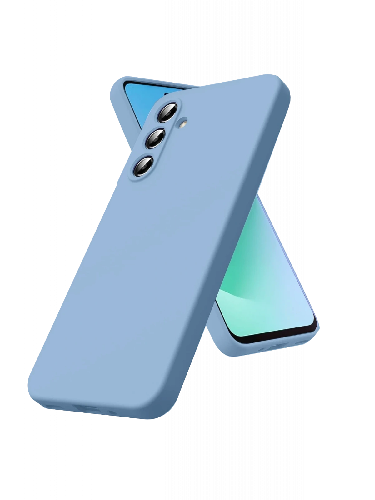 Newface Samsung Galaxy S25 FE First Silikon - Mavi