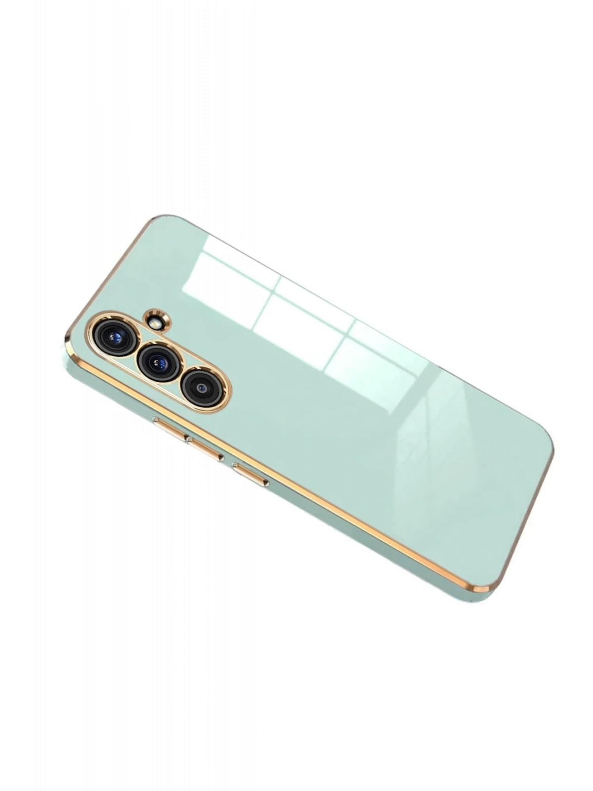 Newface Samsung Galaxy S25 FE Volet Silikon - Açık Yeşil