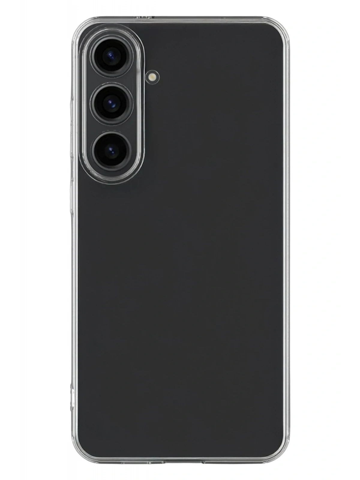 Newface Samsung Galaxy S25 Kılıf Lüx Şeffaf Silikon