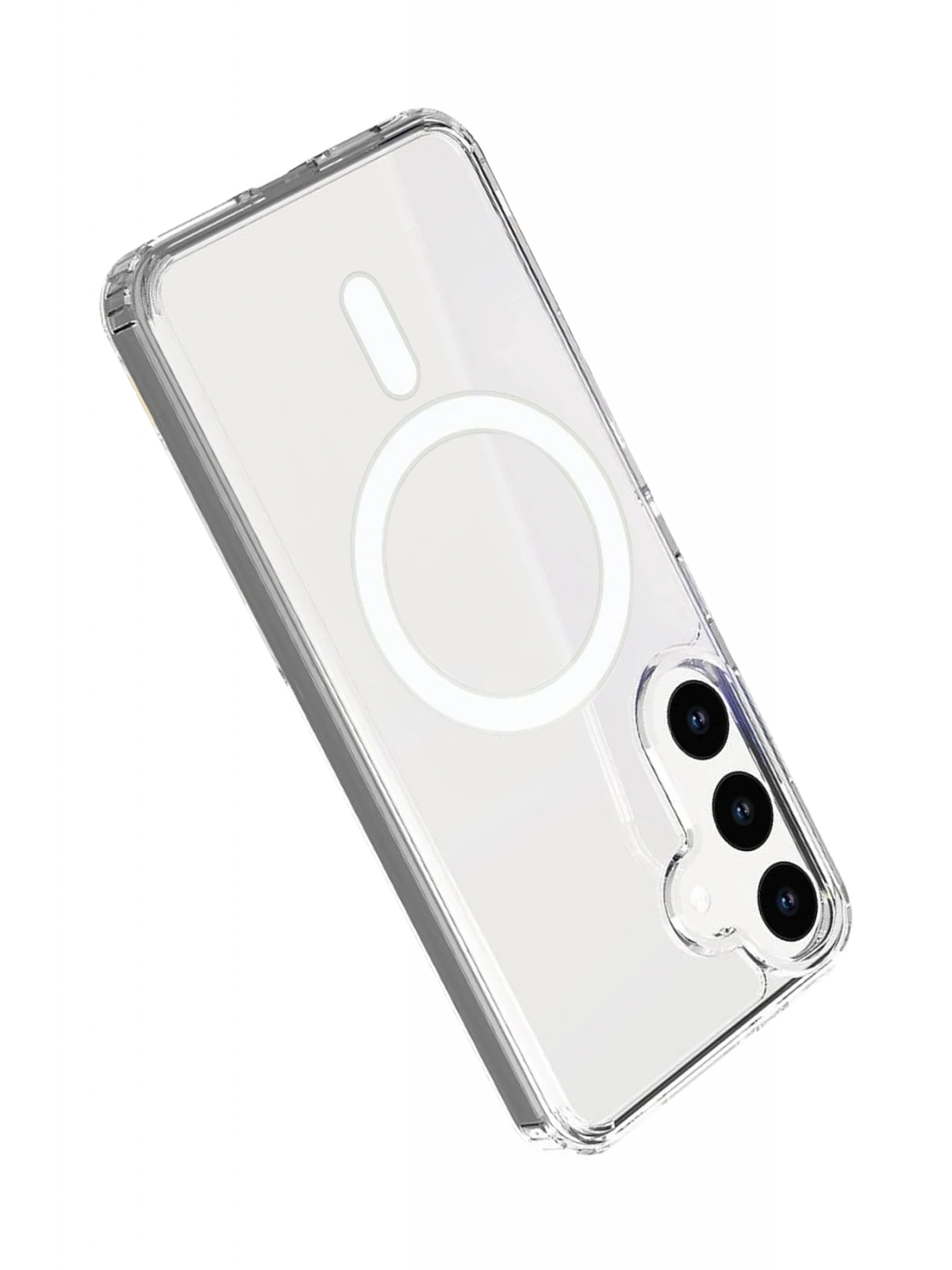 Newface Samsung Galaxy S26 Magneticsafe Şeffaf Silikon - Şeffaf
