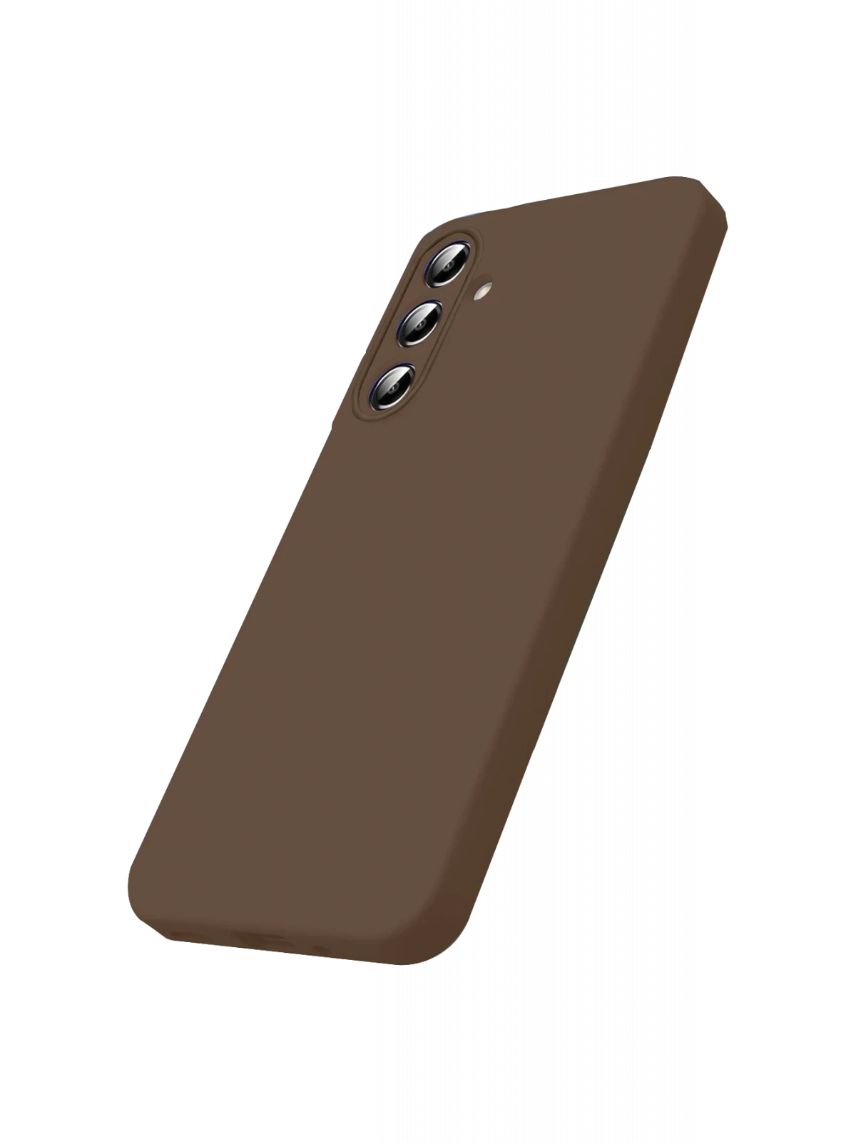 Newface Samsung Galaxy S26 Plus First Silikon - Kahverengi
