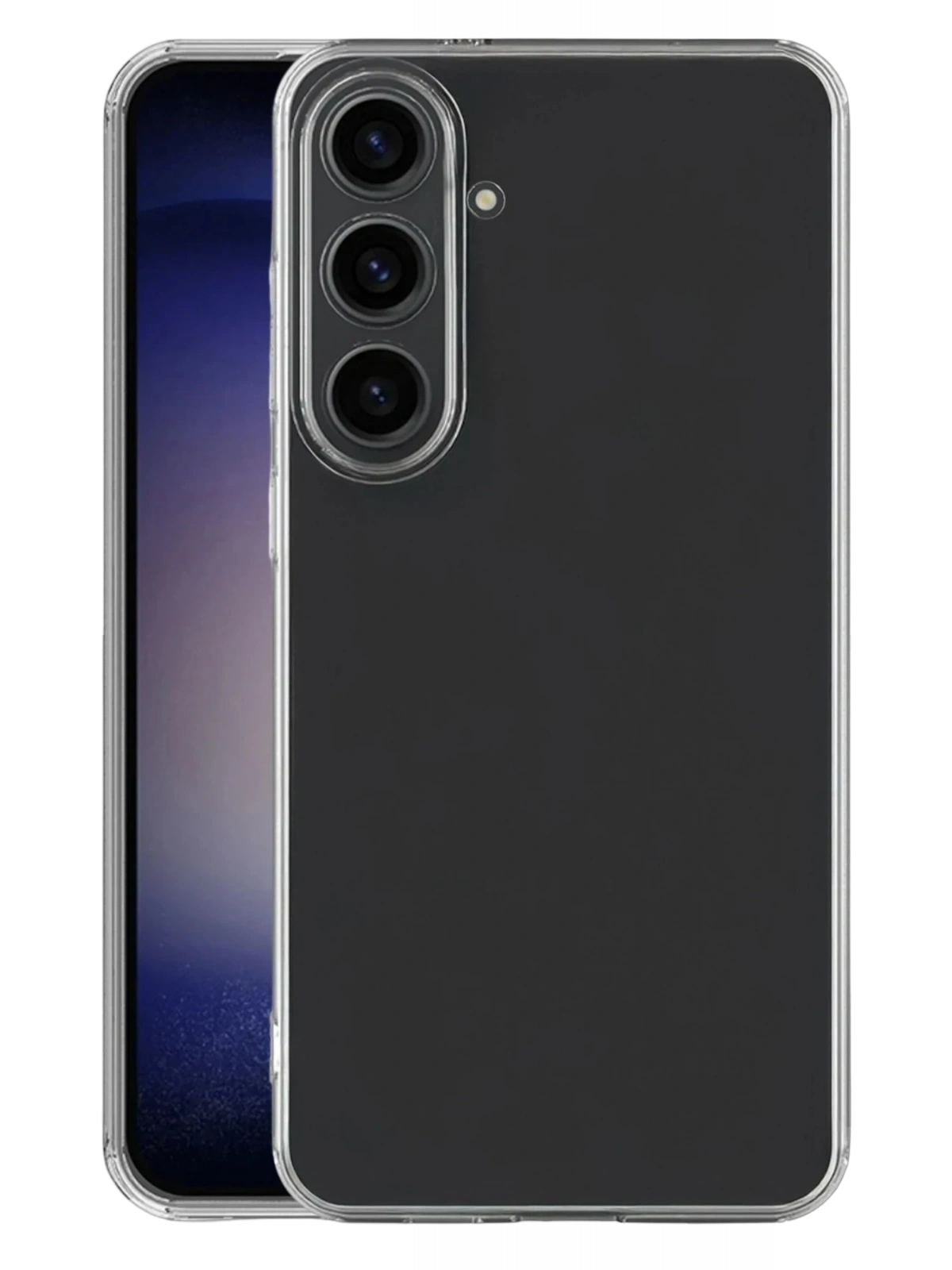 Newface Samsung Galaxy S26 Plus Lüx Şeffaf Silikon - Şeffaf