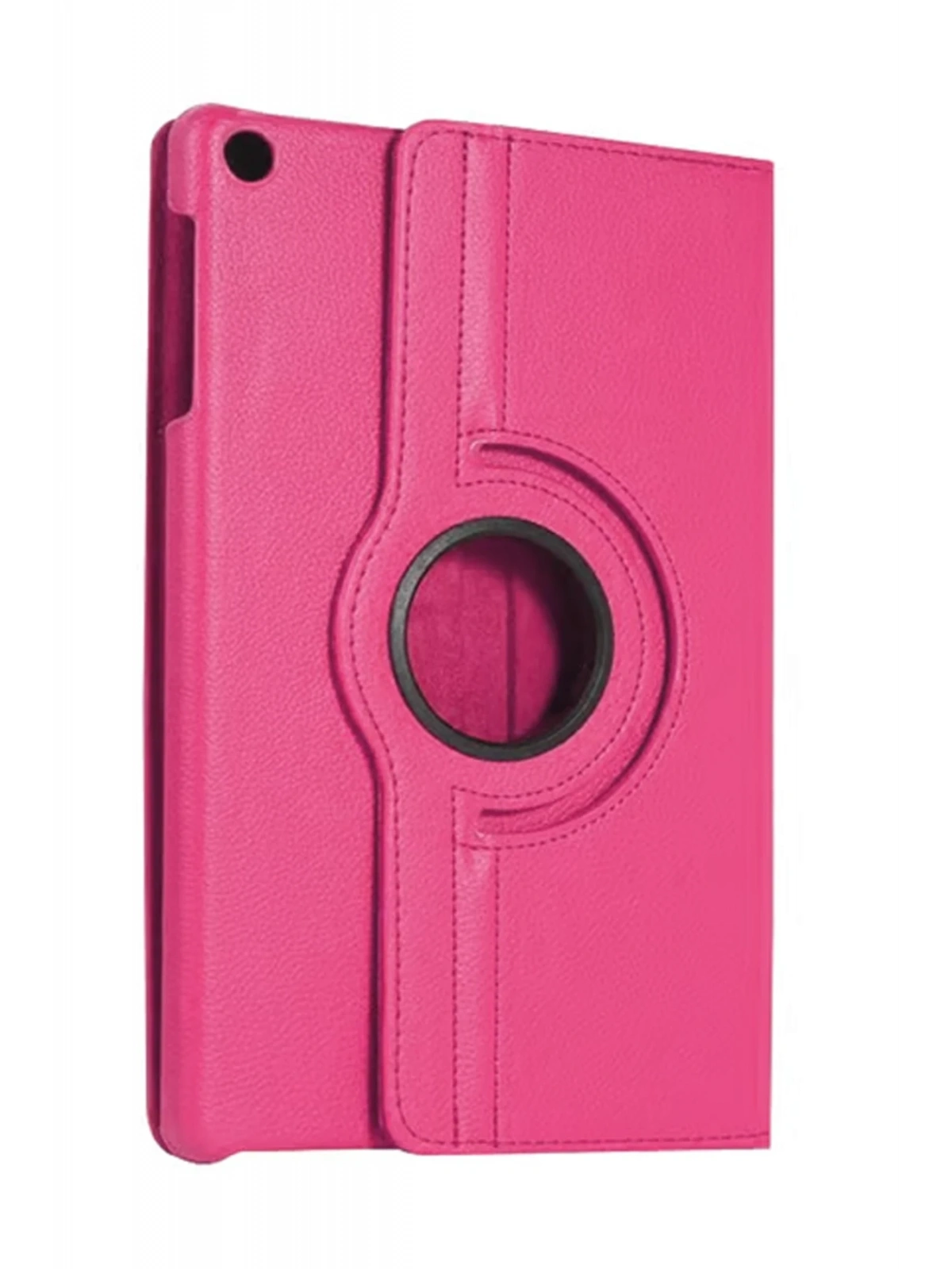Newface Samsung Galaxy Tab A11 360 Tablet Deri Kılıf - Pembe