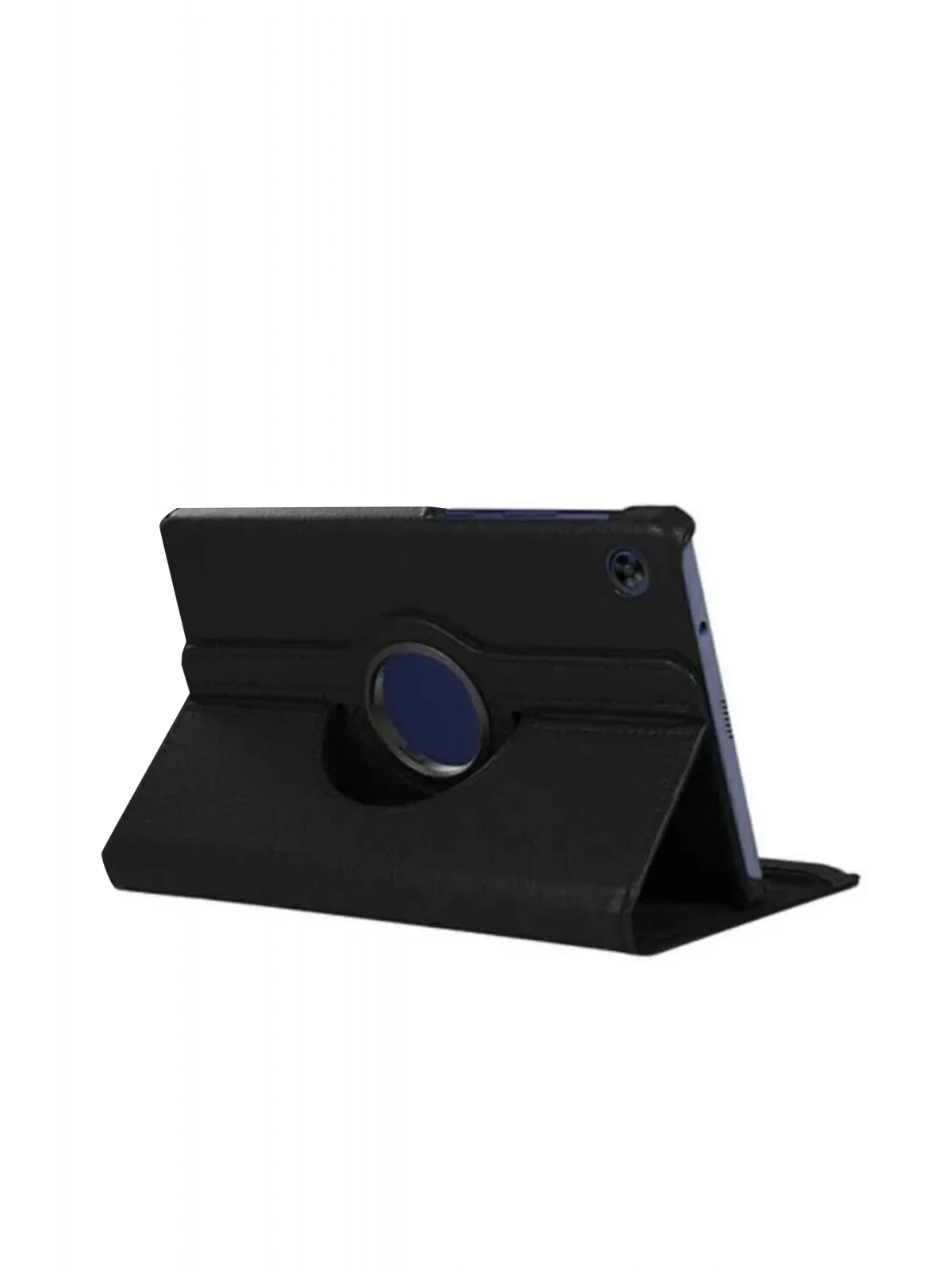 Newface Samsung Galaxy Tab A11 360 Tablet Deri Kılıf - Siyah