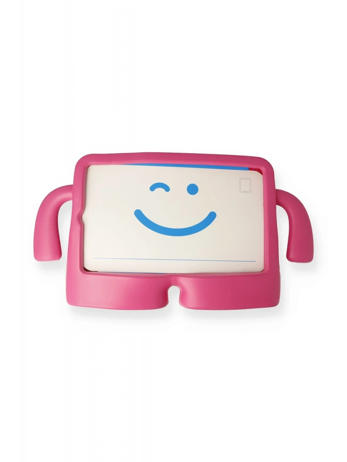 Newface Samsung Galaxy Tab A9 Plus Kılıf Karakter Tablet Silikon - Pembe