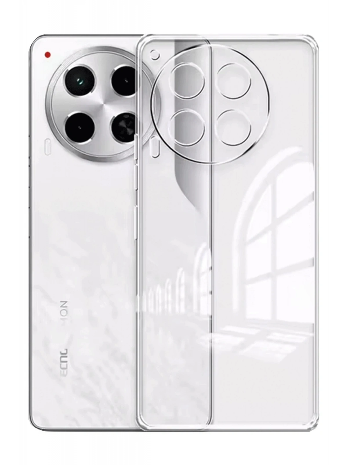 Newface Tecno Camon 30 Kılıf Lüx Şeffaf Silikon
