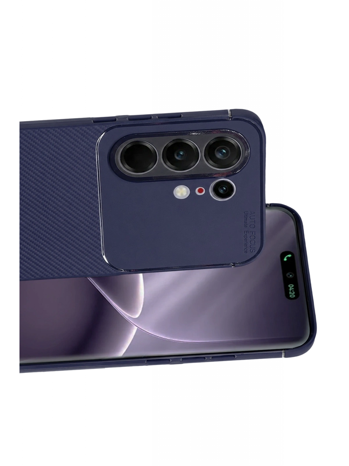 Newface Tecno Camon 50 Pro 5G Auto Focus Karbon Kapak - Lacivert