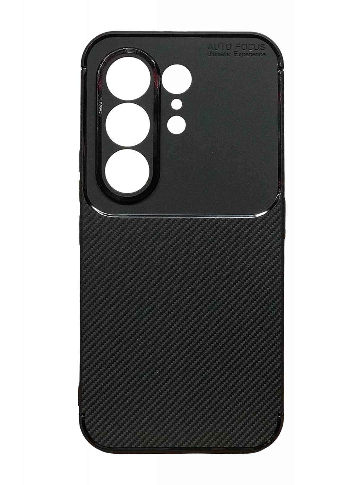 Newface Tecno Camon 50 Pro 5G Auto Focus Karbon Kapak - Siyah