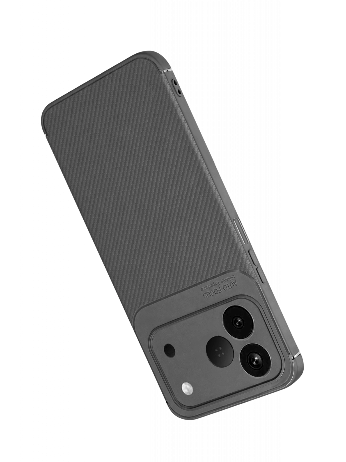 Newface Tecno Spark 50 4G Auto Focus Karbon Kapak - Gri