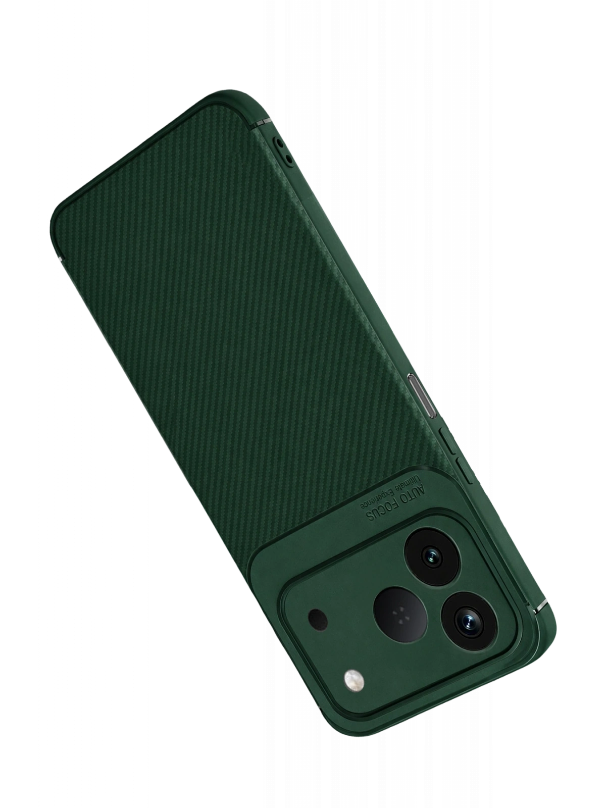 Newface Tecno Spark 50 4G Auto Focus Karbon Kapak - Yeşil