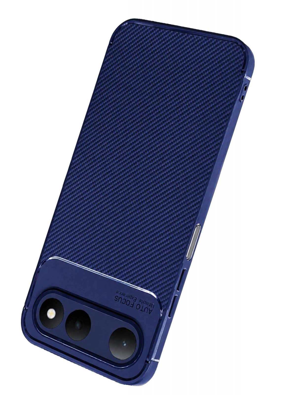 Newface Tecno Spark 50 5G Auto Focus Karbon Kapak - Lacivert