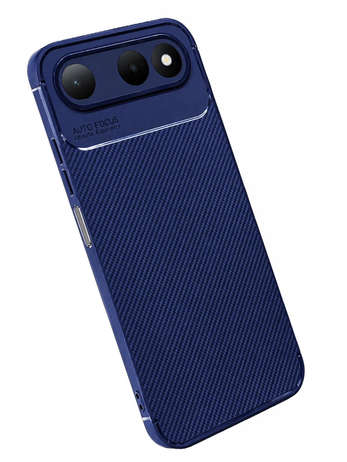 Newface Tecno Spark 50 5G Auto Focus Karbon Kapak - Lacivert