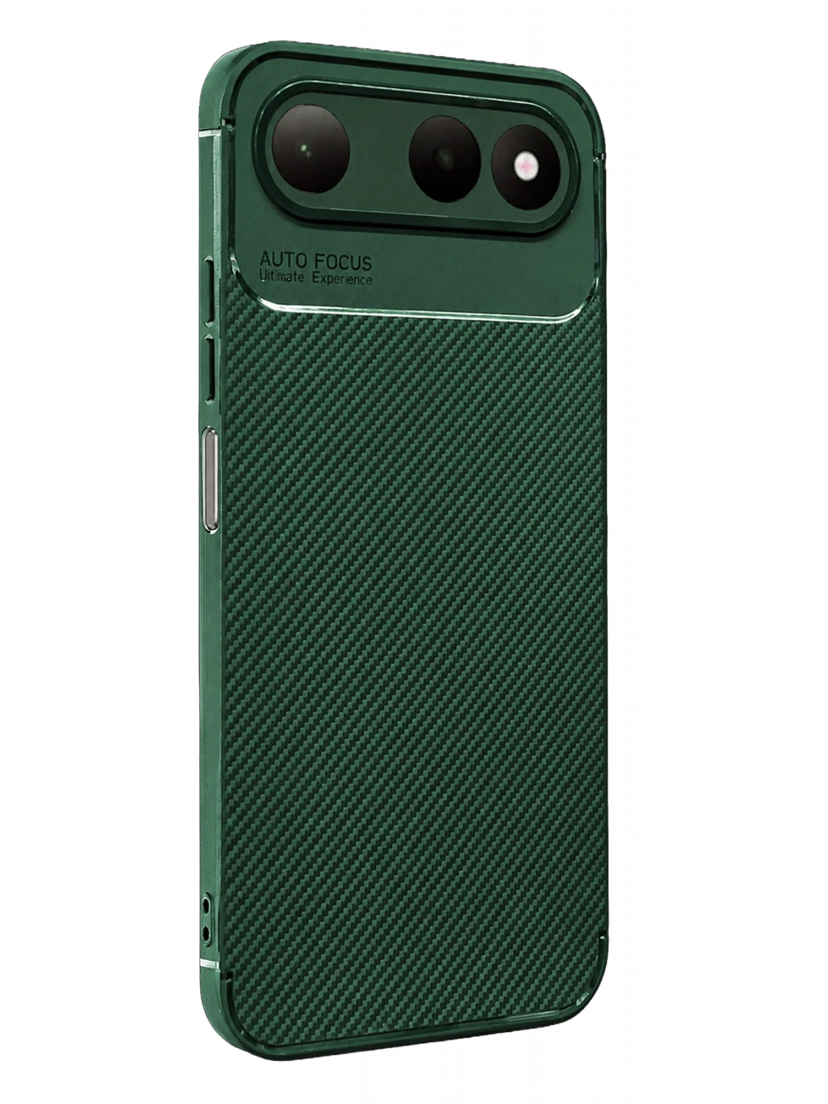 Newface Tecno Spark 50 5G Auto Focus Karbon Kapak - Yeşil